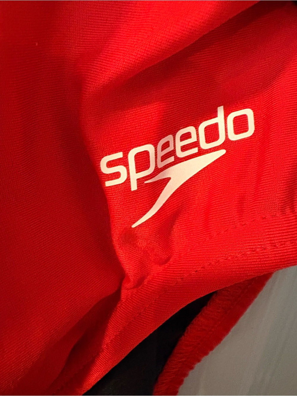 NWT Speedo Team Red Competitive One Piece Size 14 - Picture 2 of 4